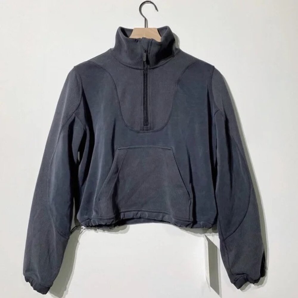 Brushed Softstreme Ribbed Half Zip